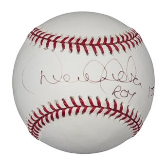 Derek Jeter Autographed and Inscribed Baseball (PSA/DNA)